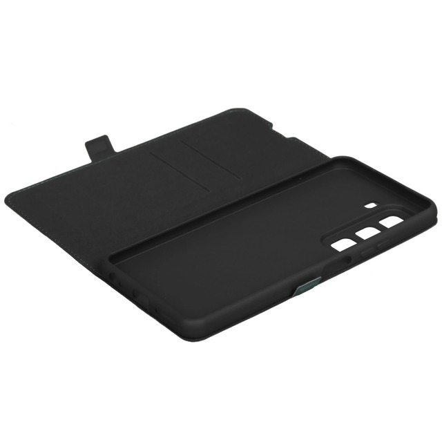 Чехол-книжка Borasco Book Case для смартфона Infinix HOT 50 (Цвет: Зеленый Опал)