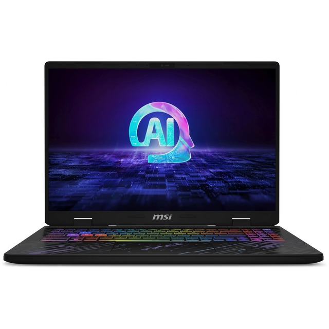 Ноутбук MSI Pulse 16 AI C1VGKG-018RU Core Ultra 7 155H 16Gb SSD1Tb NVIDIA GeForce RTX4070 8Gb 16 IPS QHD+ (2560x1600) Windows 11 black WiFi BT Cam (9S7-15P311-018)