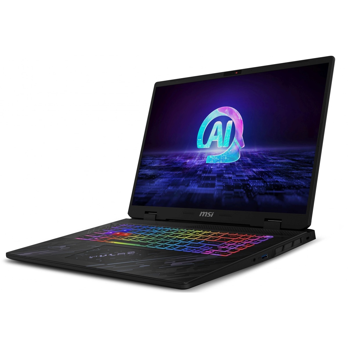 Ноутбук MSI Pulse 17 AI C1VGKG-024RU Core Ultra 7 155H 16Gb SSD1Tb NVIDIA GeForce RTX4070 8Gb 17 IPS QHD+ (2560x1600) Windows 11 black WiFi BT Cam (9S7-17T311-024)