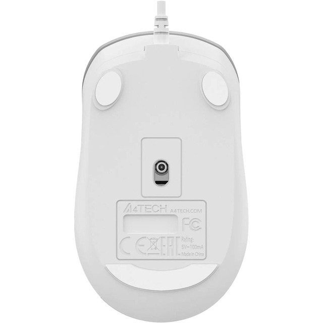 Мышь A4Tech Fstyler FM26 (Цвет: Silver/White)