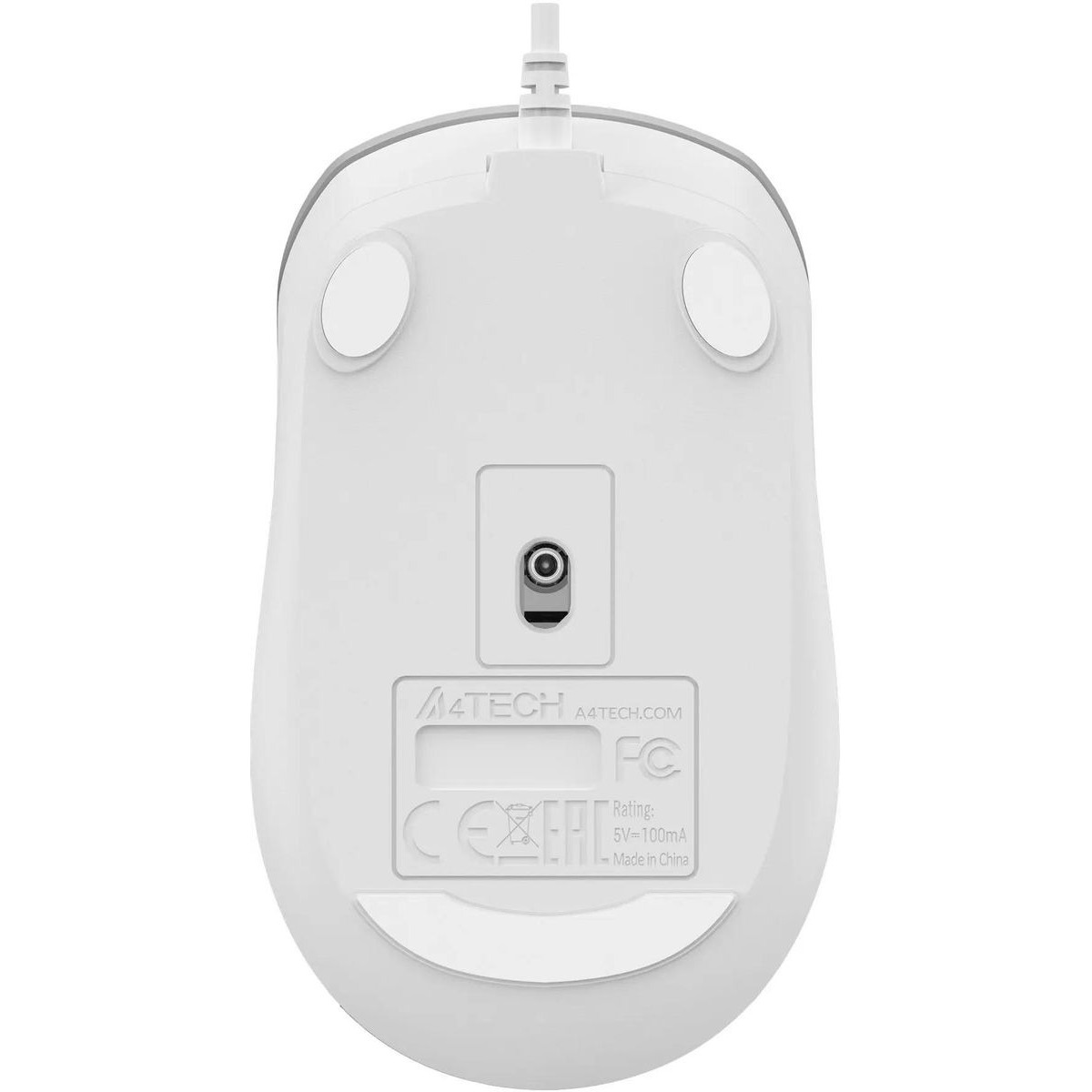 Мышь A4Tech Fstyler FM26S (Цвет: Silver/White)