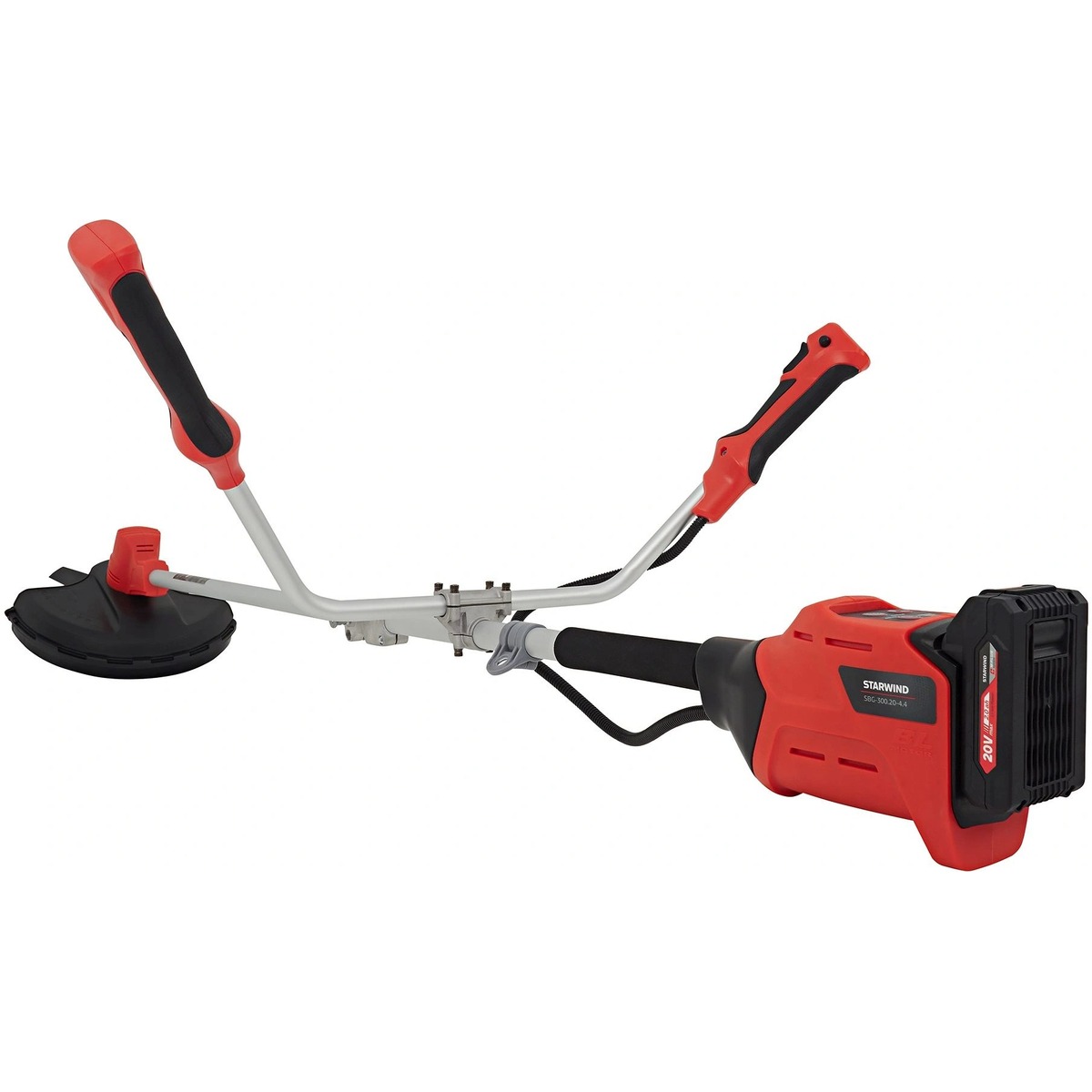 Триммер электрический Starwind SBG-300.20-4.(Цвет: Red)