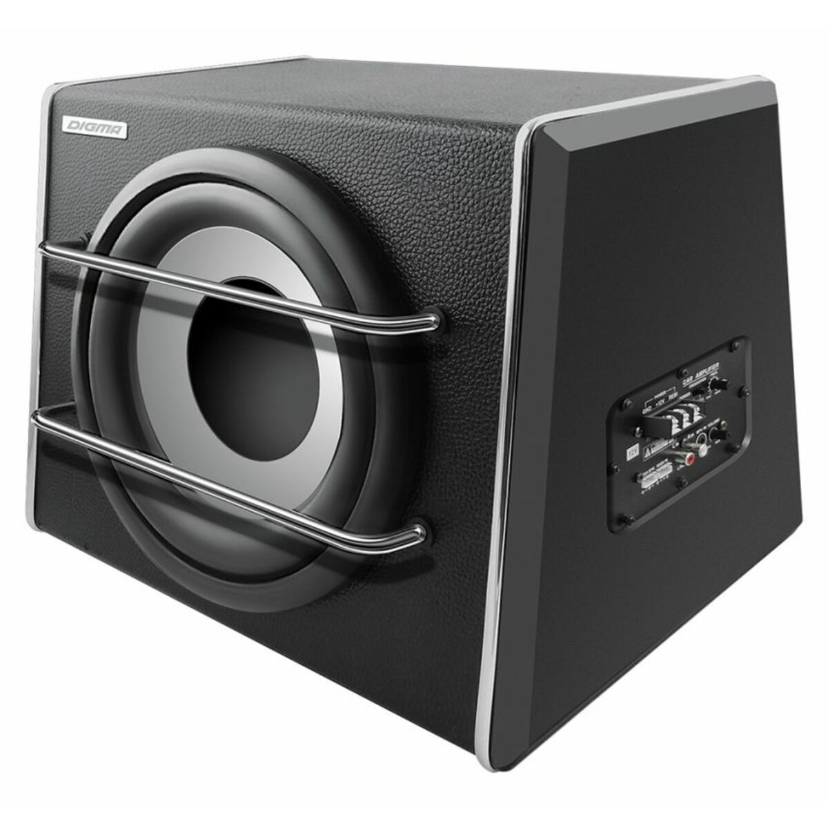 Сабвуфер автомобильный Digma DCS-80  (Цвет: Black)