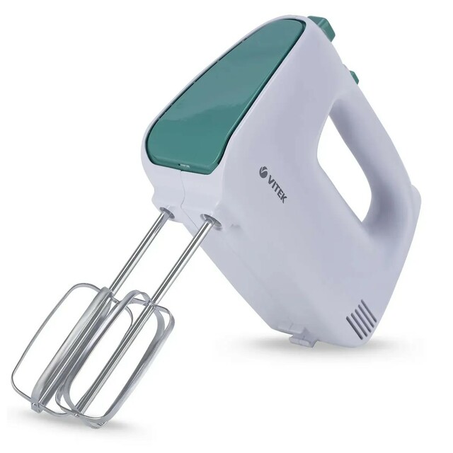 Миксер ручной Vitek VT-1490 (Цвет: White / Green) Миксер ручной Vitek VT-1490 (Цвет: White / Green)