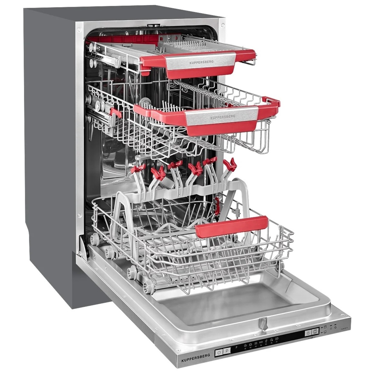 Посудомоечная машина Kuppersberg GLM 4575 (Цвет: Silver)