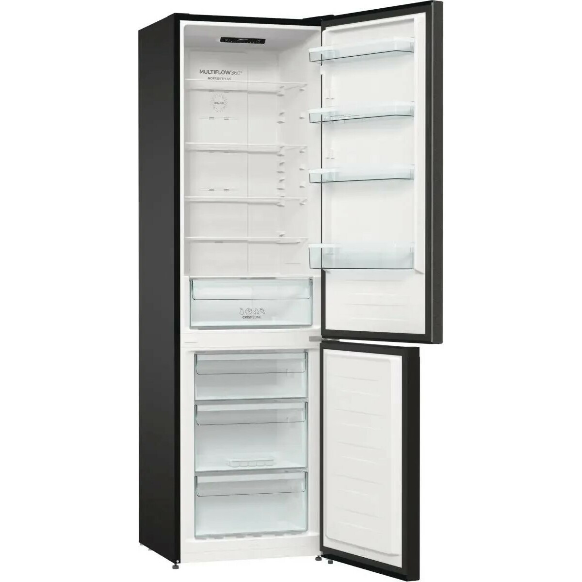 Холодильник Gorenje NRK6202EBXL4, черный