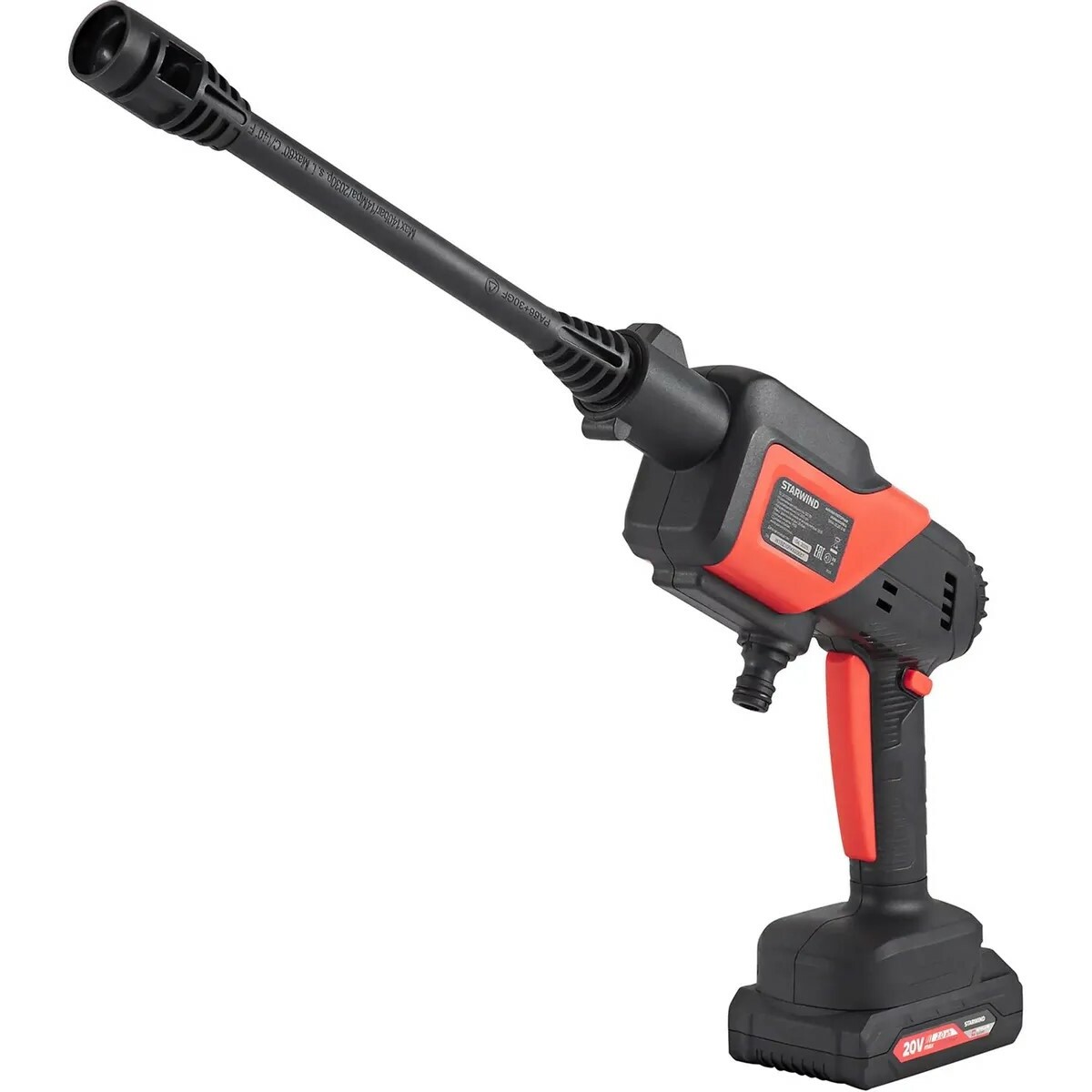 Минимойка Starwind SBW-25.20-0.0B (Цвет: Red/Black)