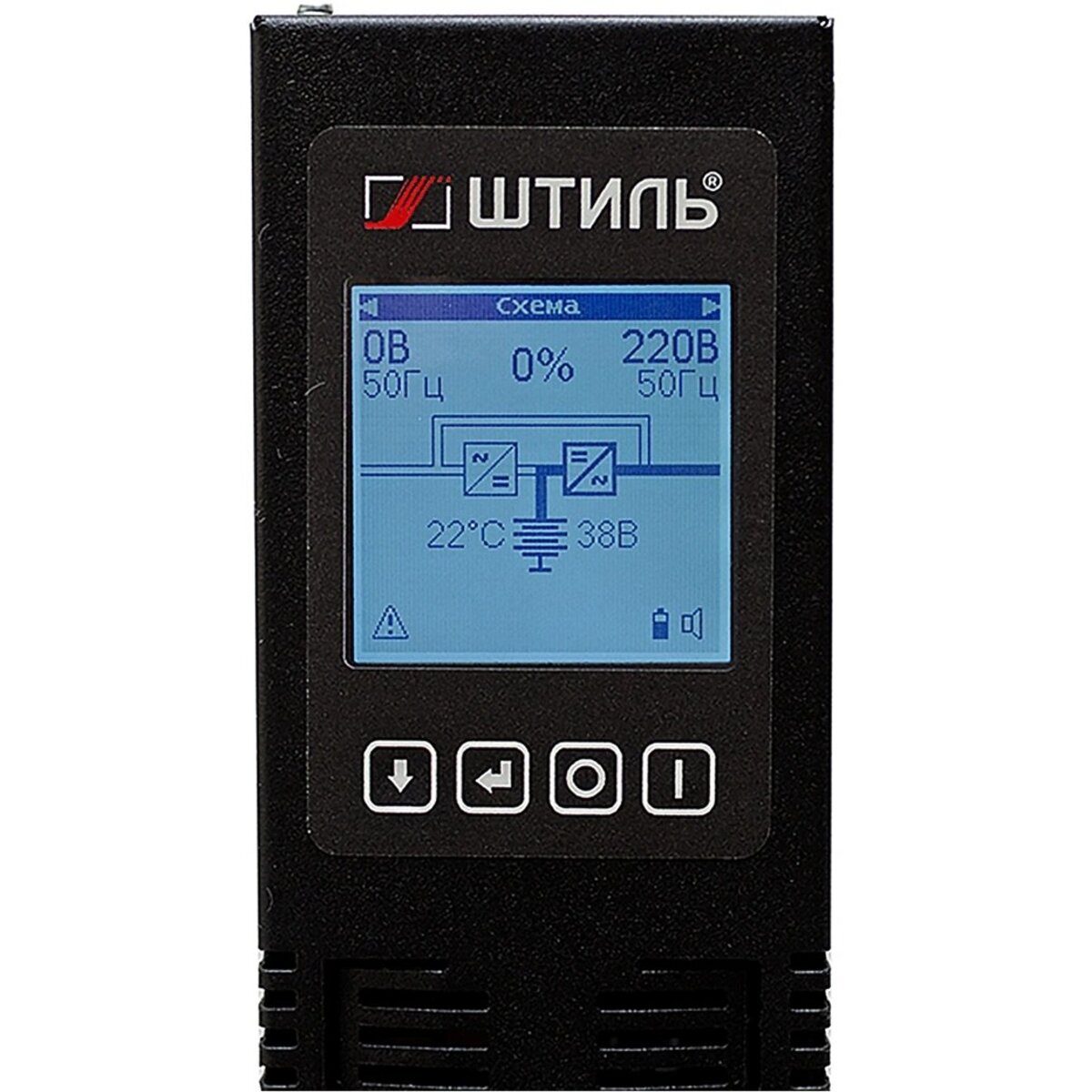 Источник бесперебойного питания Штиль STR STR1102LD, черный