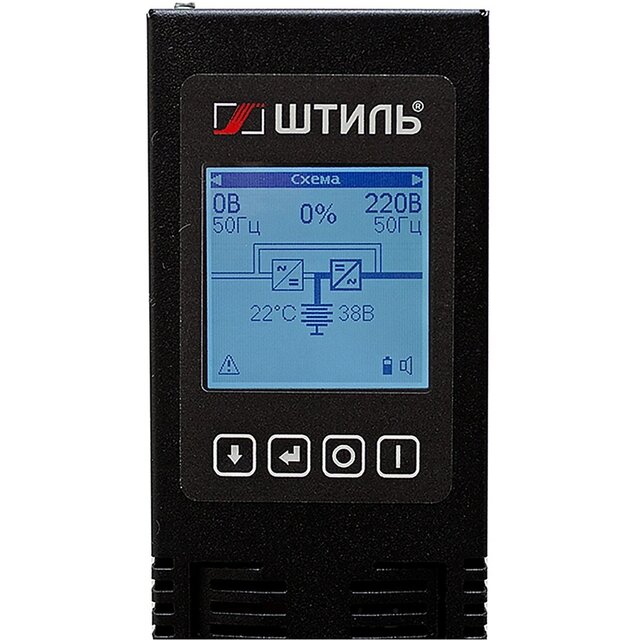 Источник бесперебойного питания Штиль STR STR1102LD, черный Источник бесперебойного питания Штиль STR STR1102LD, черный