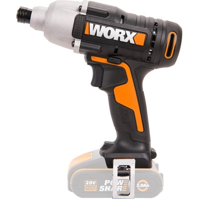 Гайковерт ударный Worx WX291.9 без батареи и зарядки (Цвет: Orange)