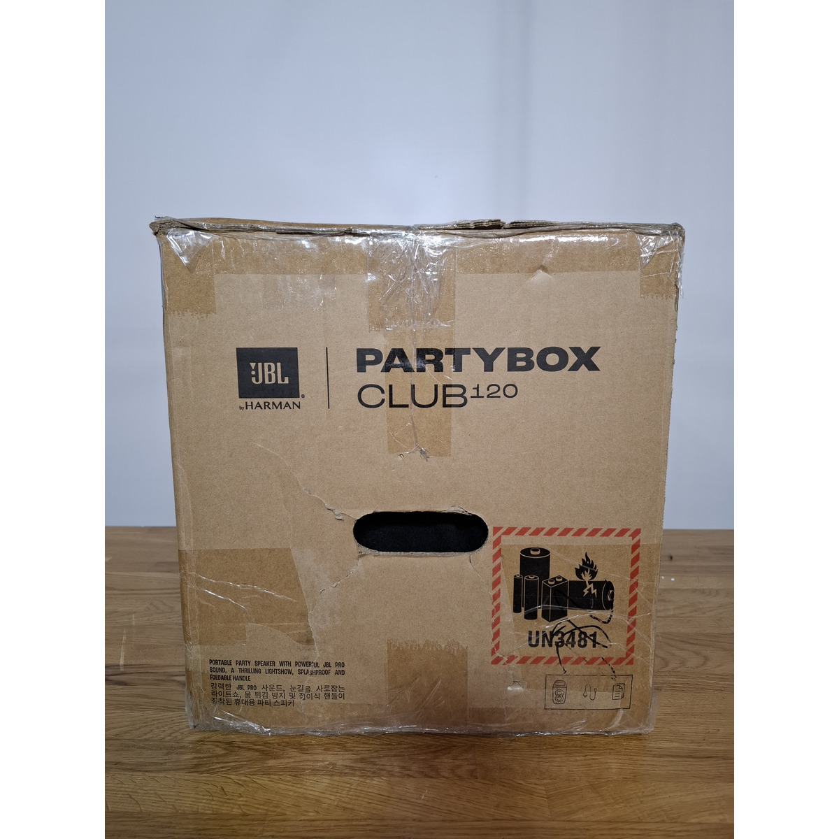Минисистема JBL PartyBox Club 120, чeрный