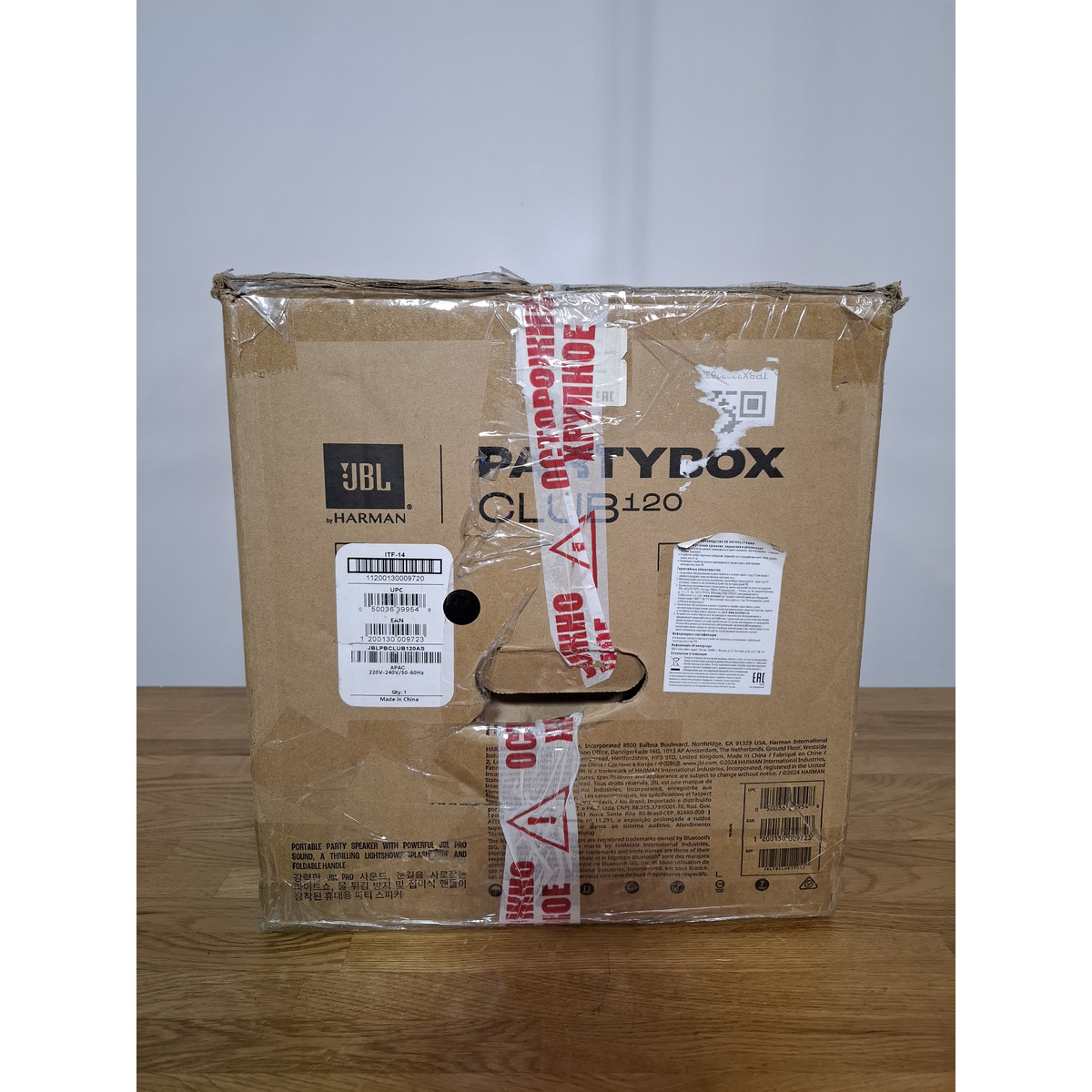 Минисистема JBL PartyBox Club 120, чeрный