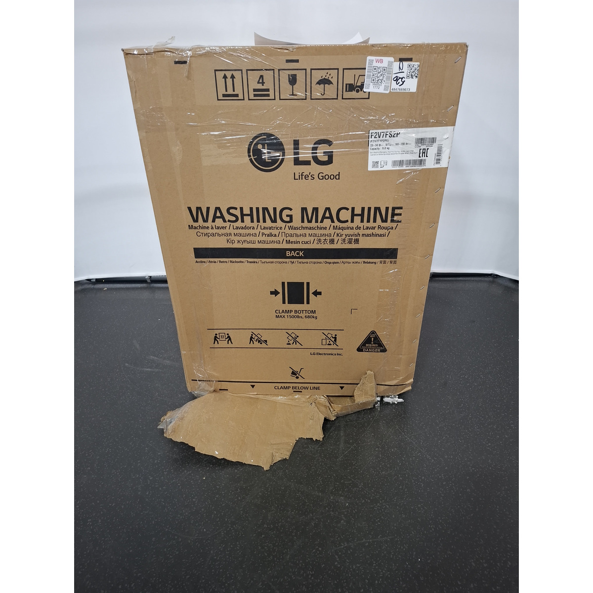 Стиральная машина LG F2V7FS2P (Цвет: Silver)