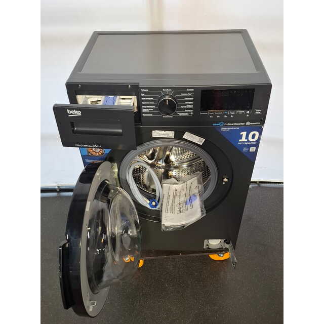 Стиральная машина Beko WSPE7H616A (Цвет: Anthracite)