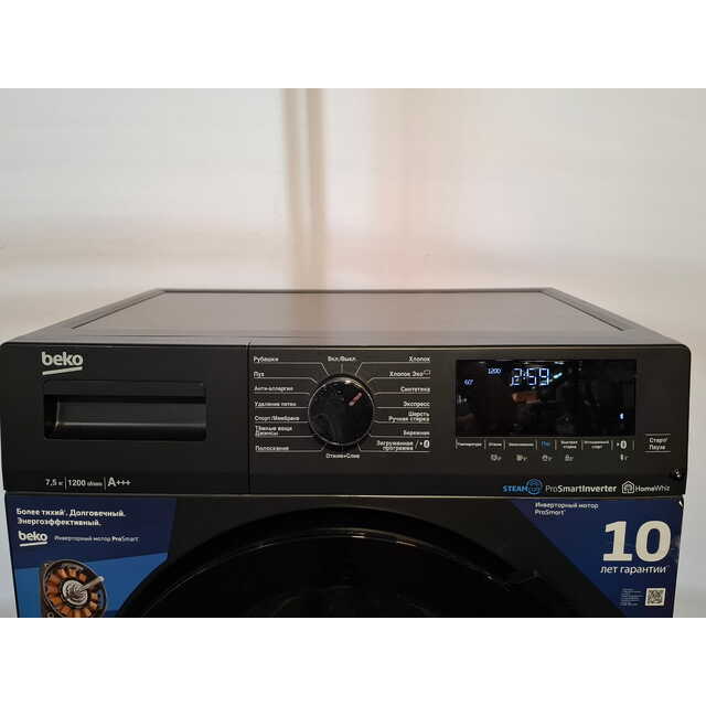 Стиральная машина Beko WSPE7H616A (Цвет: Anthracite)