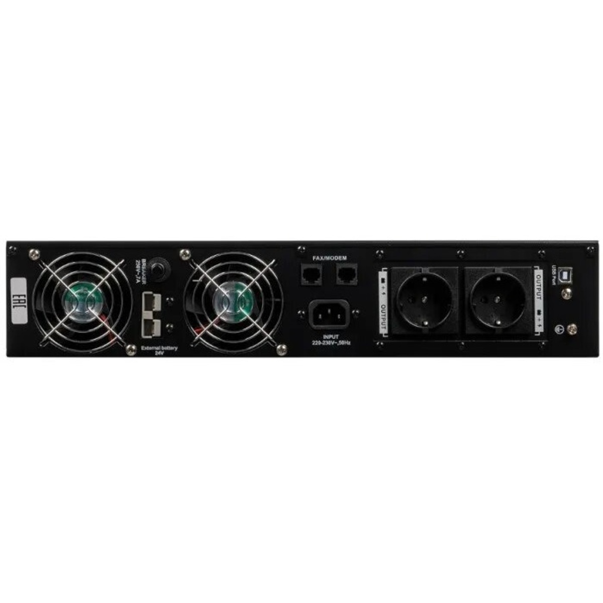 Источник бесперебойного питания Бастион RAPAN-UPS 2000-RACK-IN-4X9