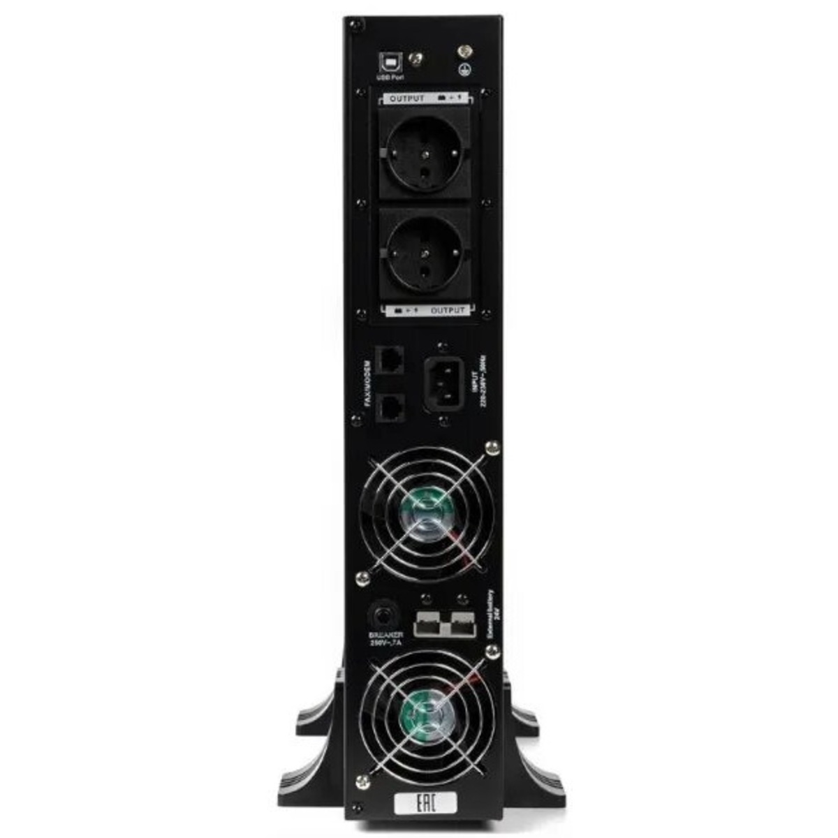 Источник бесперебойного питания Бастион RAPAN-UPS 2000-RACK-IN-4X9