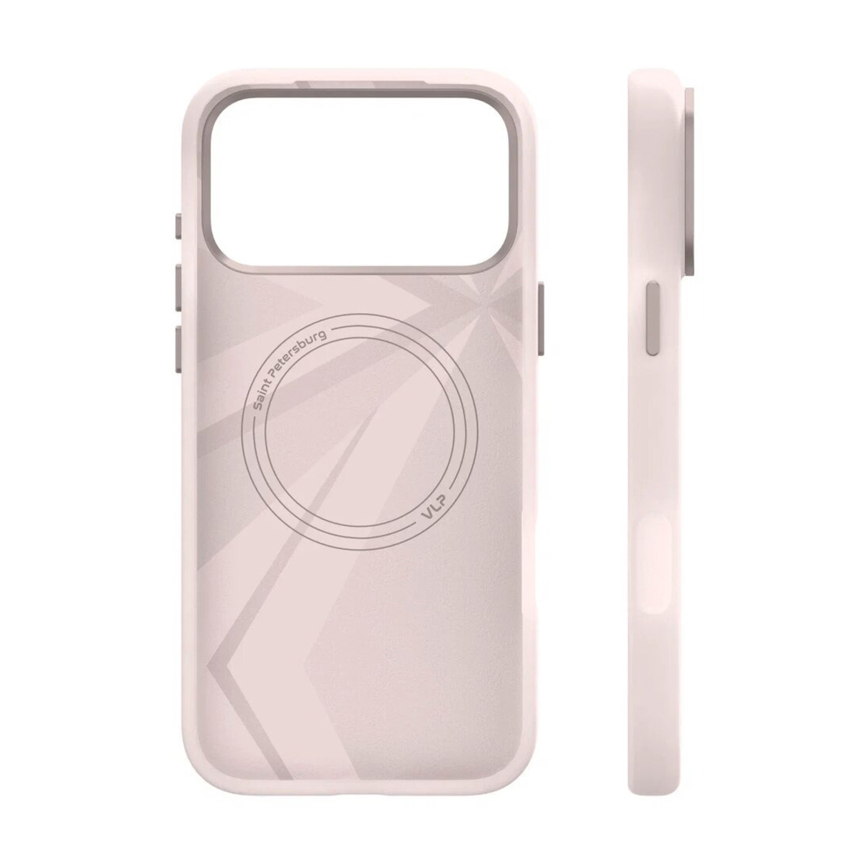 Чехол-накладка VLP Aster Pro Case with MagSafe для смартфона Apple iPhone 17 Pro Max (Цвет: Rose)