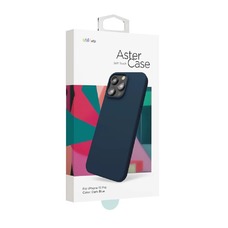 Чехол-накладка VLP Aster Case для смартфона Apple iPhone 15 Pro (Цвет: Dark Blue)