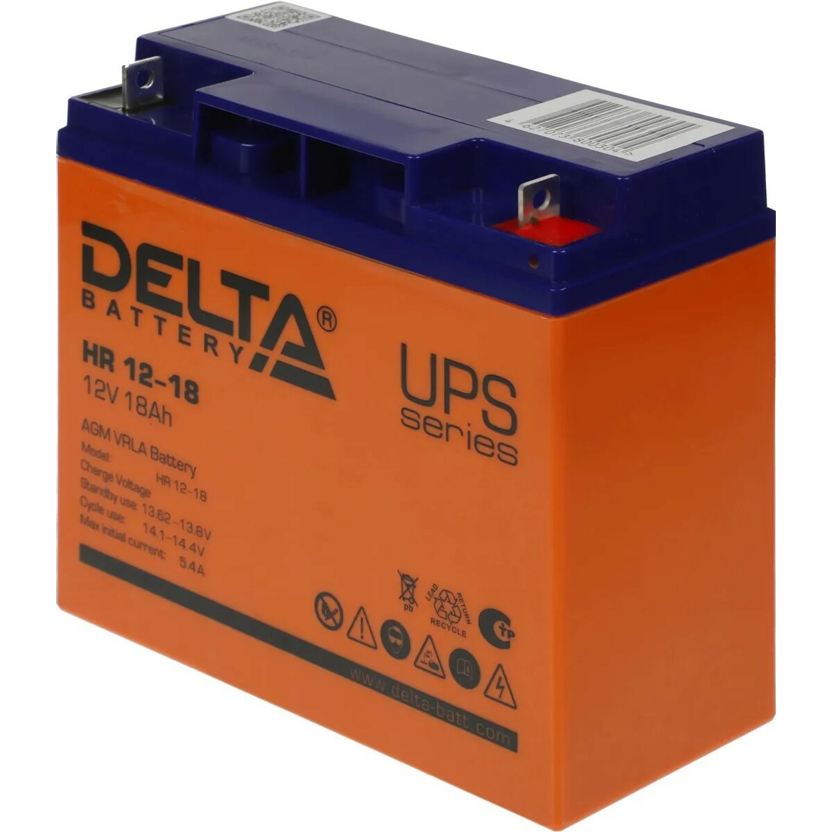 Батарея для ИБП Delta BATTERY HR 12-18 12В 18Ач