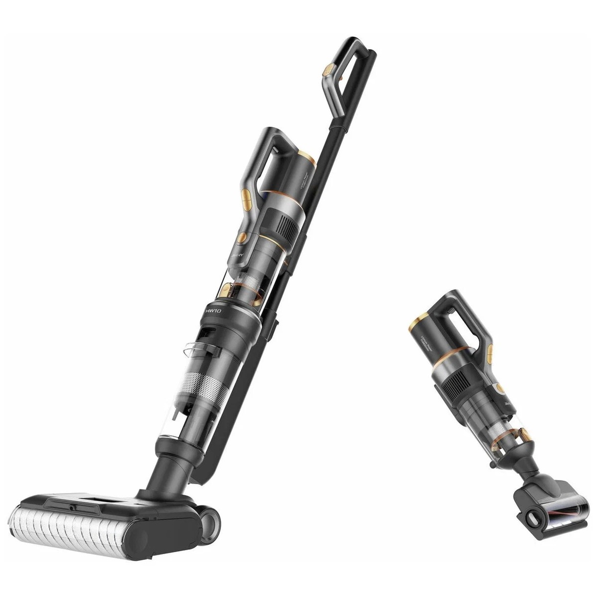Пылесос Jimmy PowerWash Cordless Vacuum&Washer HW10 (Цвет: Sirius Gray / Gold) 