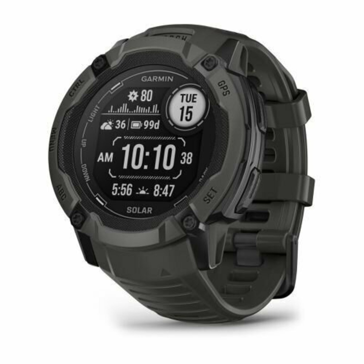 Умные часы Garmin Instinct 2X Solar (Цвет: Graphite)