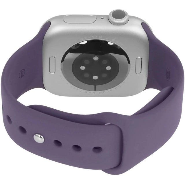 Умные часы Apple Watch Series 11 42mm Aluminum Case with Sport Band S/M (Цвет: Silver/Purple Fog)