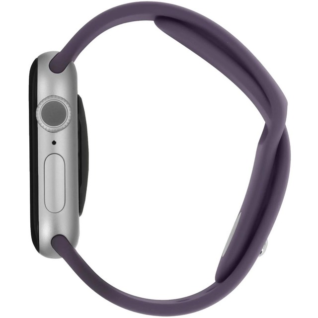 Умные часы Apple Watch Series 11 42mm Aluminum Case with Sport Band S/M (Цвет: Silver/Purple Fog)