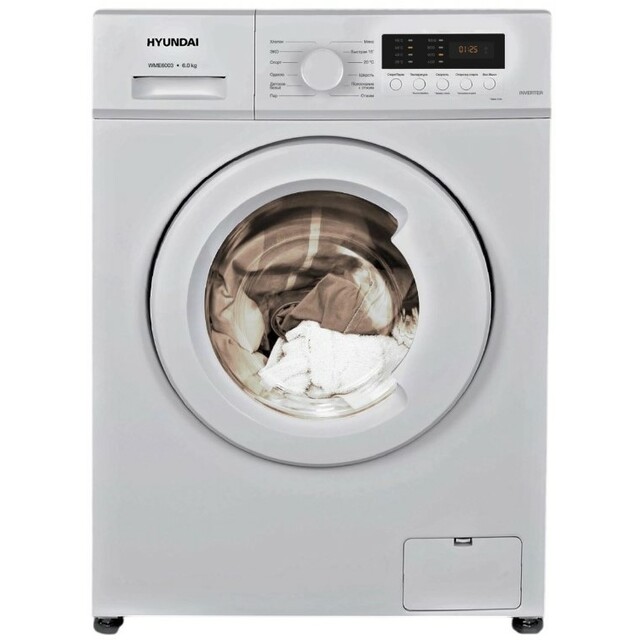 Стиральная машина Hyundai WME6004, белый