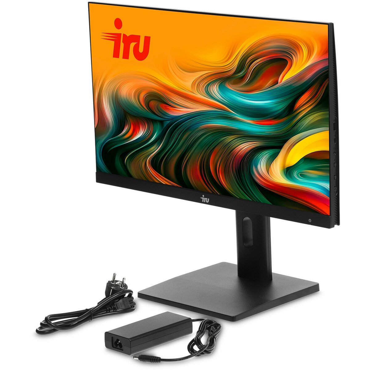 Моноблок IRU Tactio 23IP (Core i3 14100 3.5Ghz/16Gb DDR5/SSD480Gb/Intel UHD Graphics 730/23.8"/IPS/FHD (1920x1080)/Windows 11 Pro/black/WiFi/BT/Cam) 