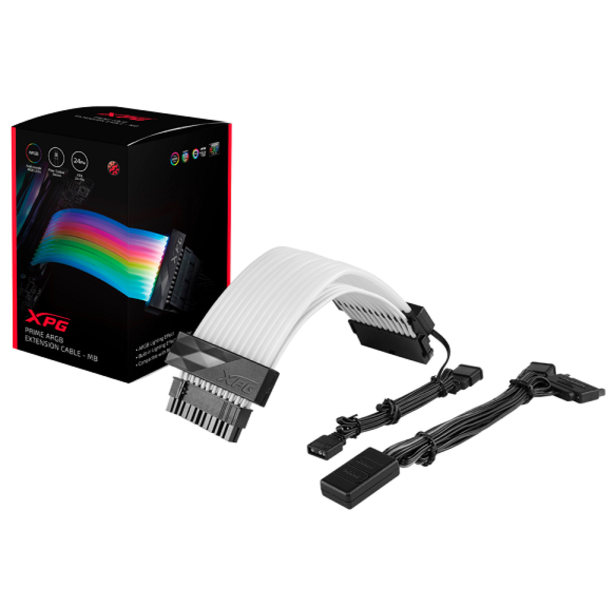 Кабель для материнской платы ADATA  ARGBEXCABLE-MB-BKCWW