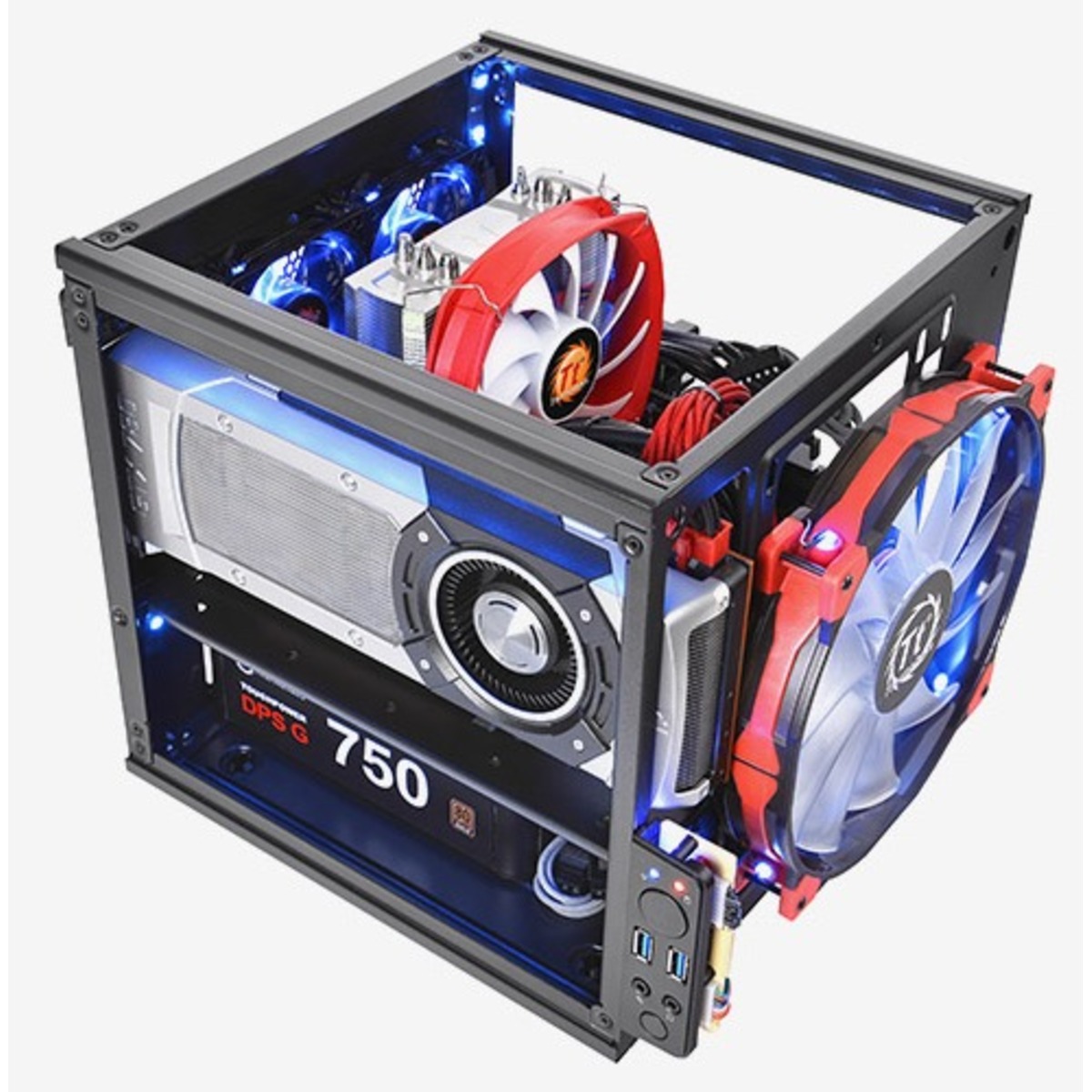 Корпус Thermaltake Core V1 CA-1B8-00S1WN-00 (Цвет: Black)