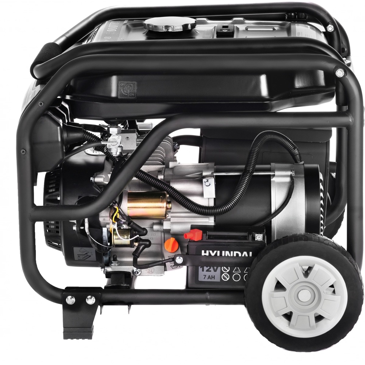 Генератор Hyundai HHY 3050FE 3.2кВт, черный