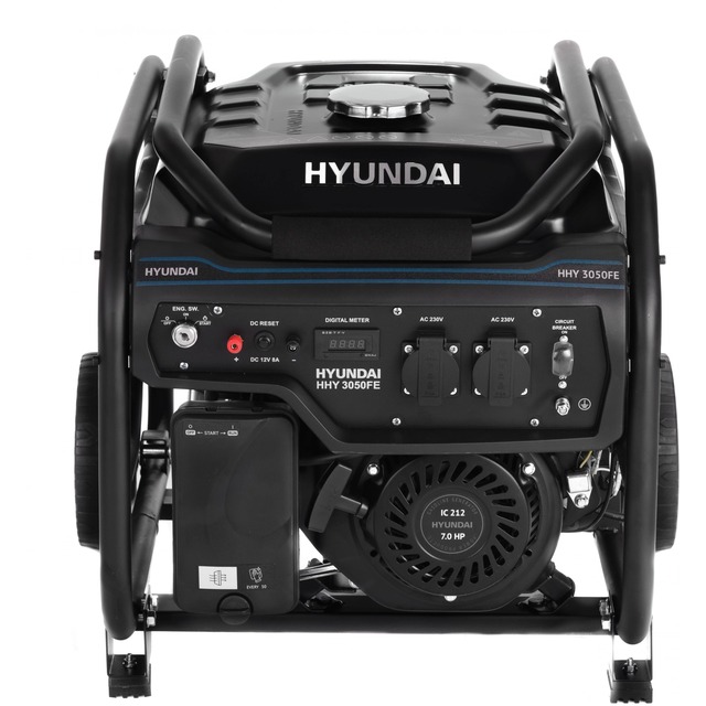Генератор Hyundai HHY 3050FE 3.2кВт, черный Генератор Hyundai HHY 3050FE 3.2кВт, черный