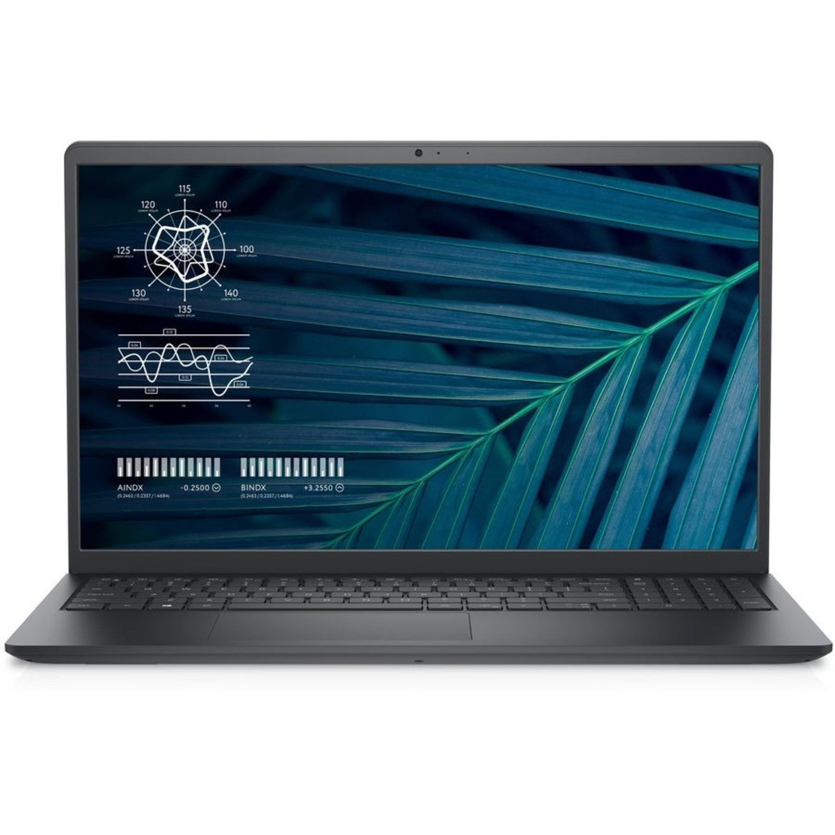 Ноутбук Dell Vostro 3510 Core i3 1115G4 8Gb SSD256Gb Intel UHD Graphics 15.6 FHD (1920x1080) Windows 11 black WiFi BT Cam