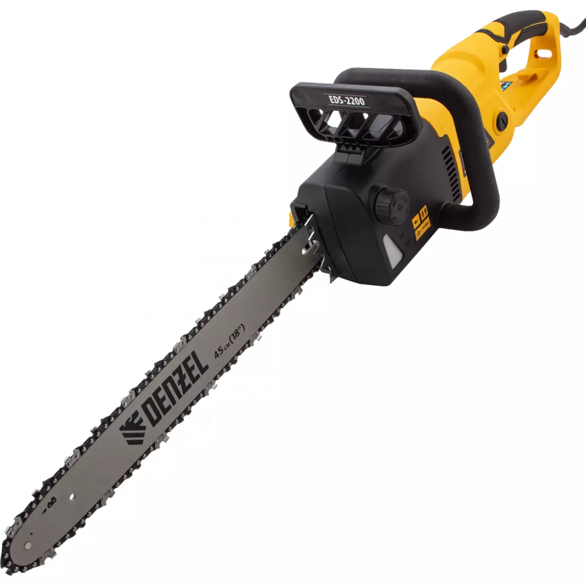 Электрическая цепная пила Denzel EDS-2200 (Цвет: Yellow)