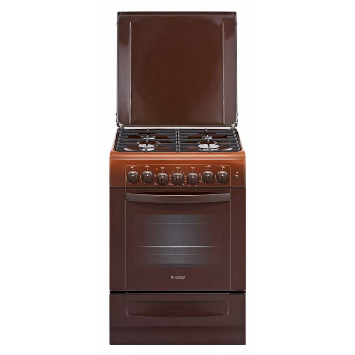 Плита комбинированная Gefest ПГЭ 6102-02 0001 (Цвет: Brown)