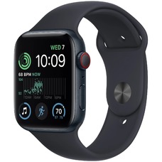 Умные часы Apple Watch SE (2022) 44mm Aluminum Case with Sport Band (Цвет: Midnight)