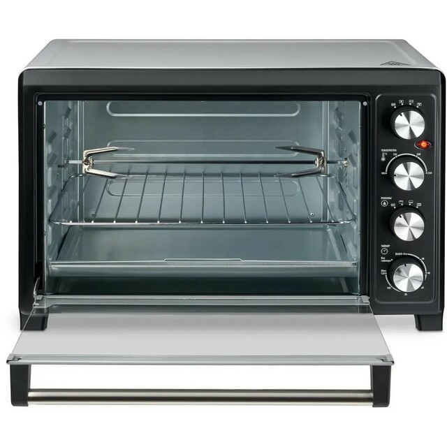 Мини-печь Hyundai MIO-HY076 (Цвет: Black / Silver)