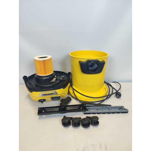 Строительный пылесос Karcher WD 3 P V-17 / 4 / 20 (Цвет: Yellow)