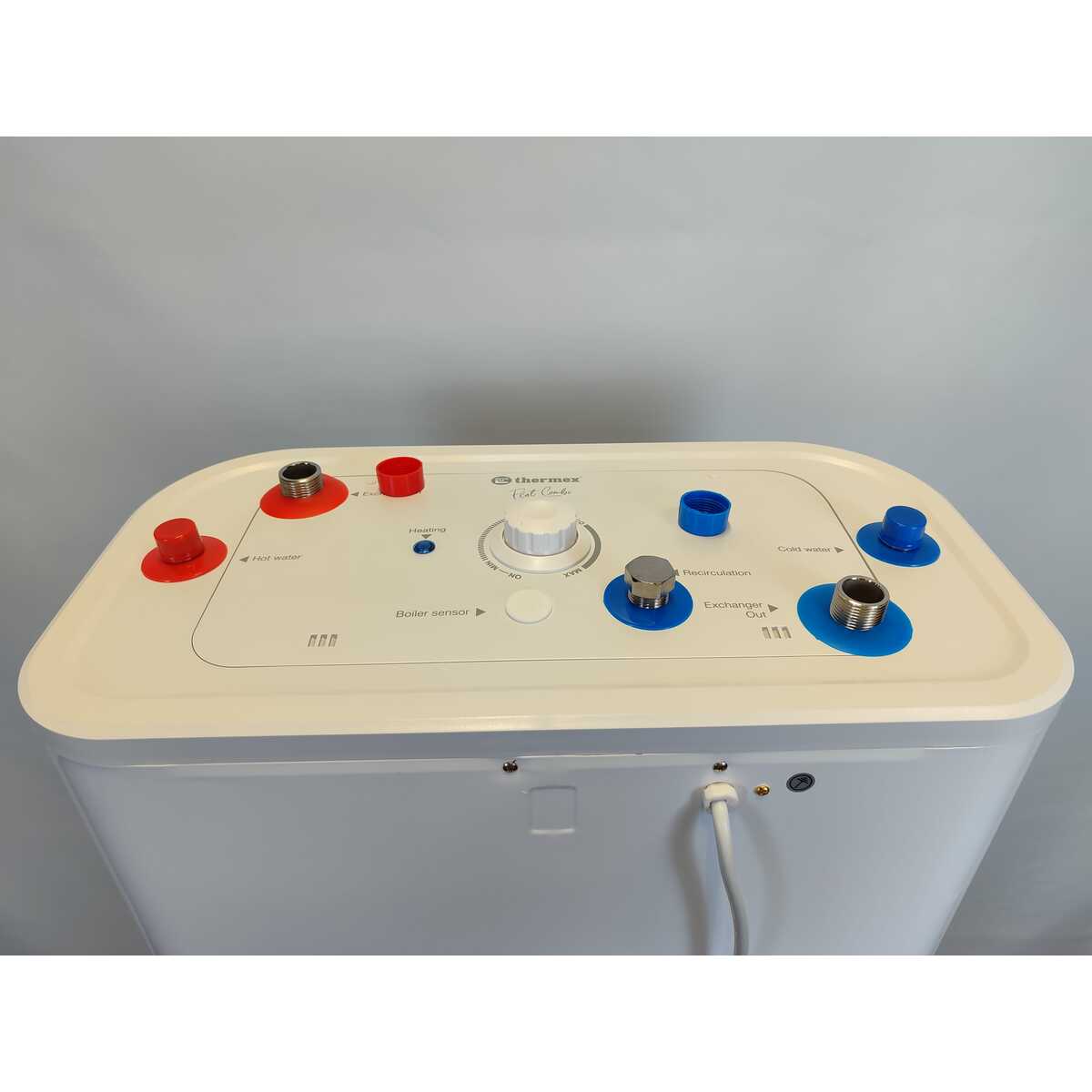 Водонагреватель Thermex Flat 100 V Combi, белый