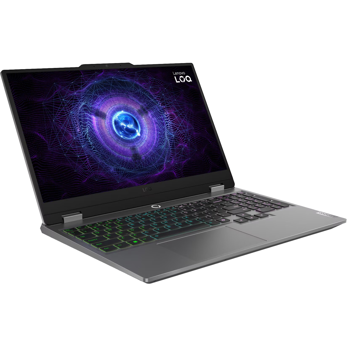 Ноутбук Lenovo LOQ 15IRX9 (Core i5-13450HX 2.4Ghz/24Gb DDR5/SSD512Gb/NVIDIA GeForce RTX 4050 8Gb/15.6/noOS/gray) (83DV00NERK)