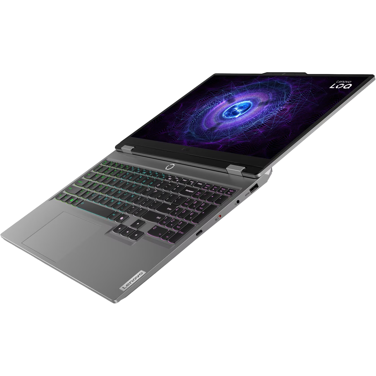Ноутбук Lenovo LOQ 15IRX9 (Core i5-13450HX 2.4Ghz/24Gb DDR5/SSD512Gb/NVIDIA GeForce RTX 4050 8Gb/15.6/noOS/gray) (83DV00NERK)