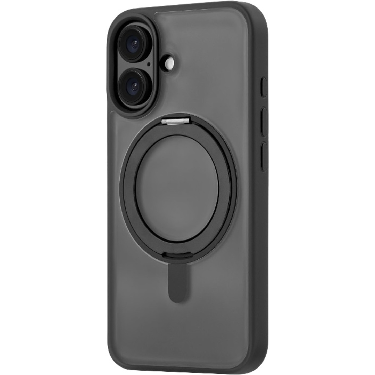 Чехол-накладка uBear Clip 360 Mag Case для смартфона Apple iPhone 16 (Цвет: Black)