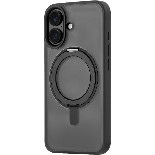 Чехол-накладка uBear Clip 360 Mag Case для смартфона Apple iPhone 16 (Цвет: Black)