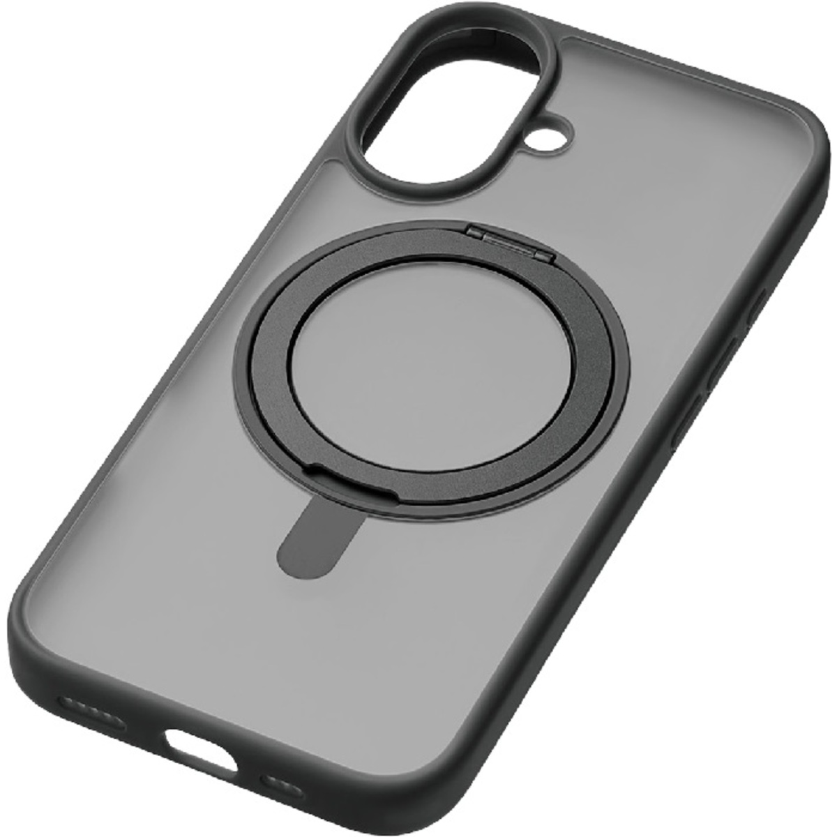 Чехол-накладка uBear Clip 360 Mag Case для смартфона Apple iPhone 16 (Цвет: Black)