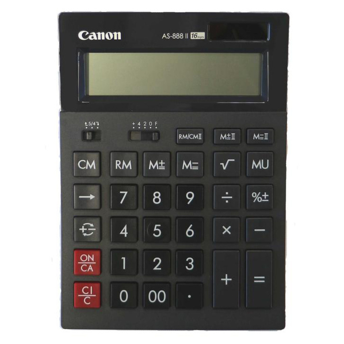 Калькулятор бухгалтерский Canon AS-888 II (Цвет: Black)