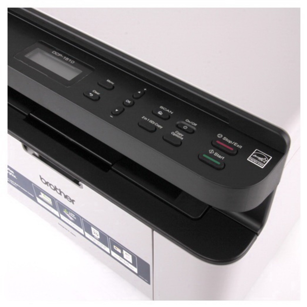 МФУ лазерный Brother DCP-1510R (Цвет: White)