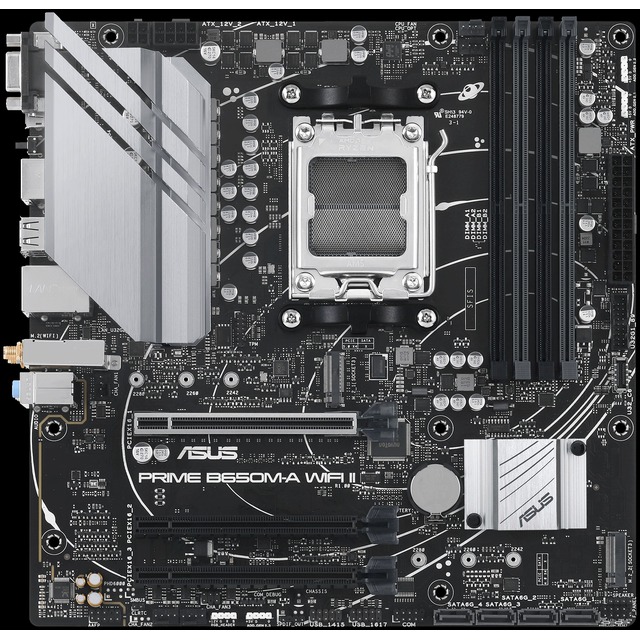 Материнская плата AMD B650 SAM5 MATX PRIME B650M-A WIFI II ASUS