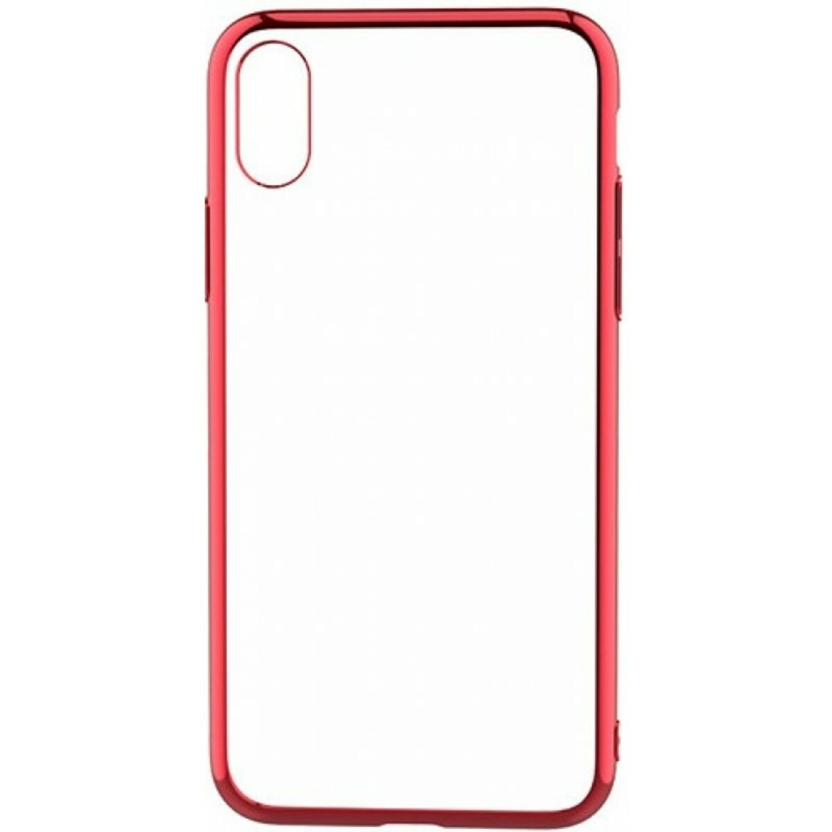 Чехол-накладка Devia Glitter Soft Case для смартфона iPhone X / XS (Цвет: Red)